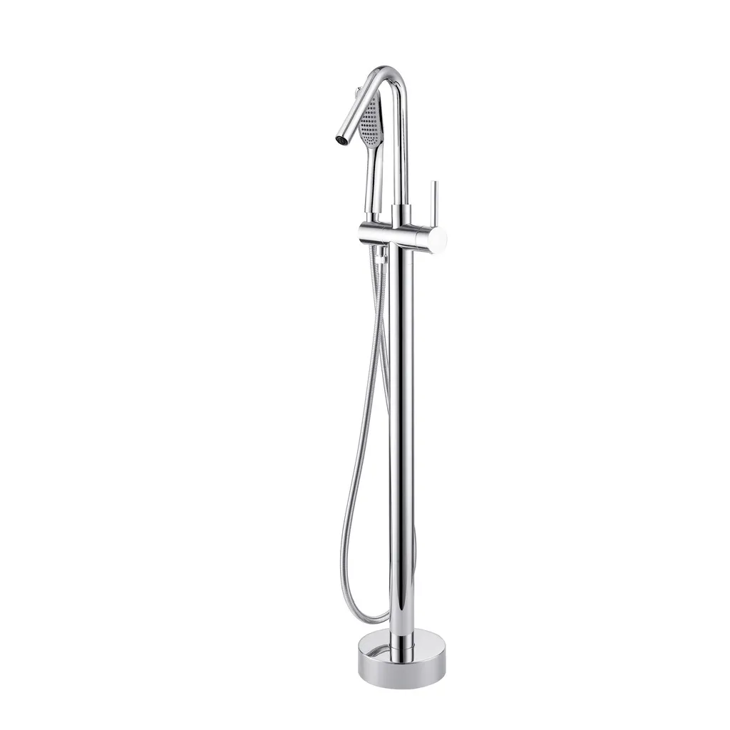 Floor-Standing Bathtub Faucet / Freestanding Tub Filler (9107)